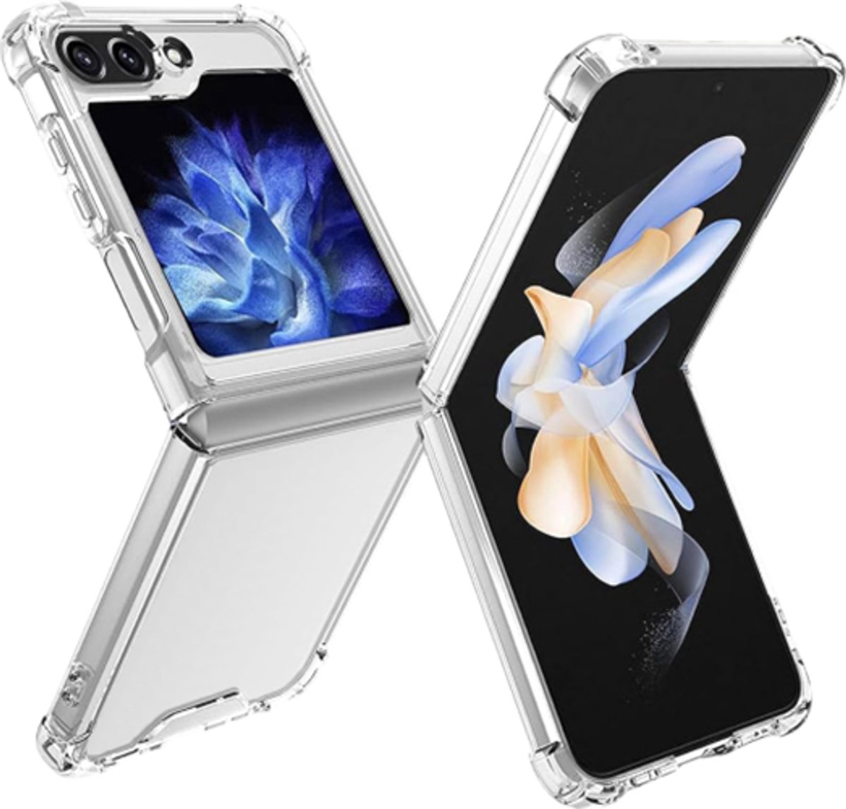 Atouchbo Anti-Shock Back Cover Samsung Galaxy Z Flip 5 - Clear