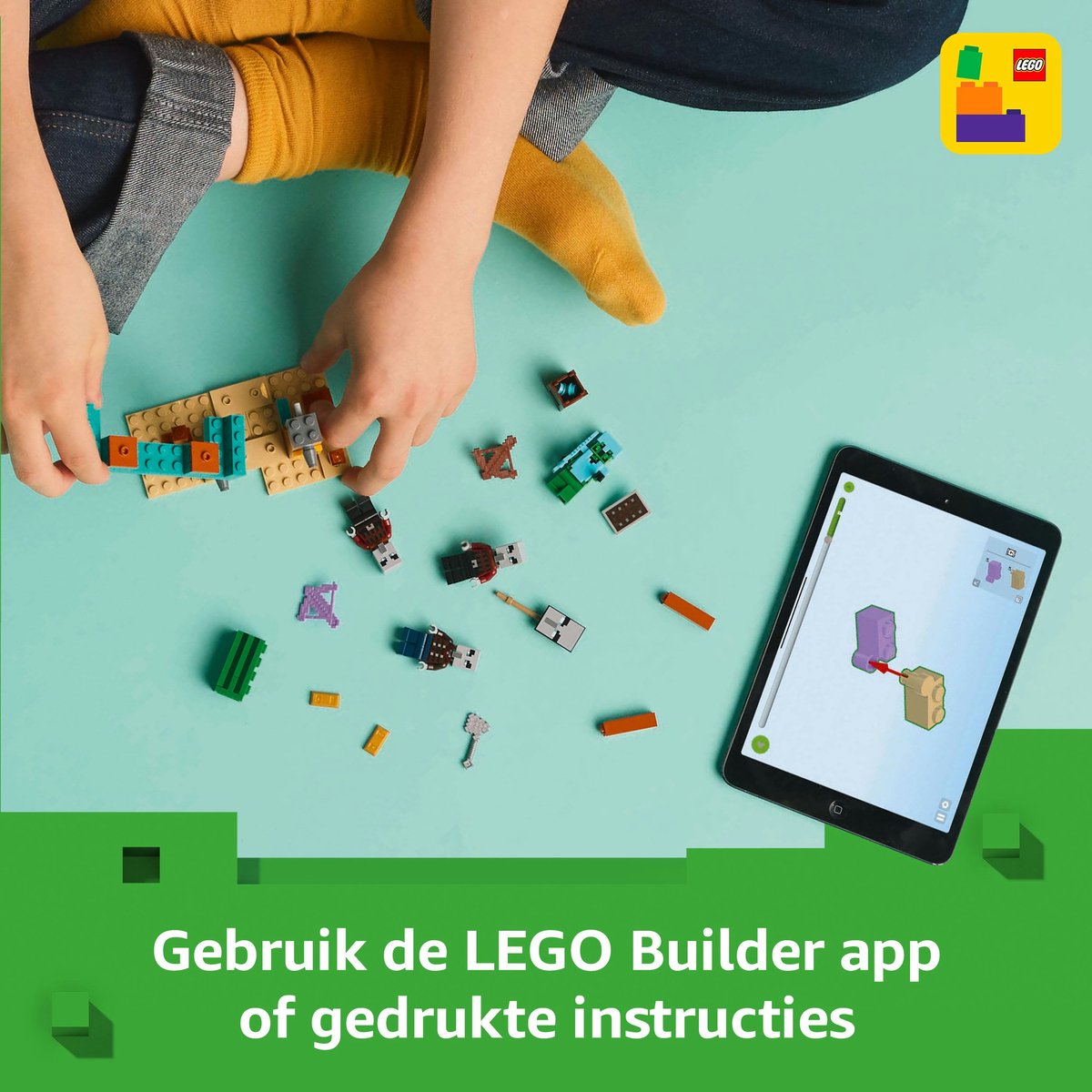 LEGO Minecraft De Illagers in de woestijn gamingset voor kinderen - 21267 — afbeelding 5