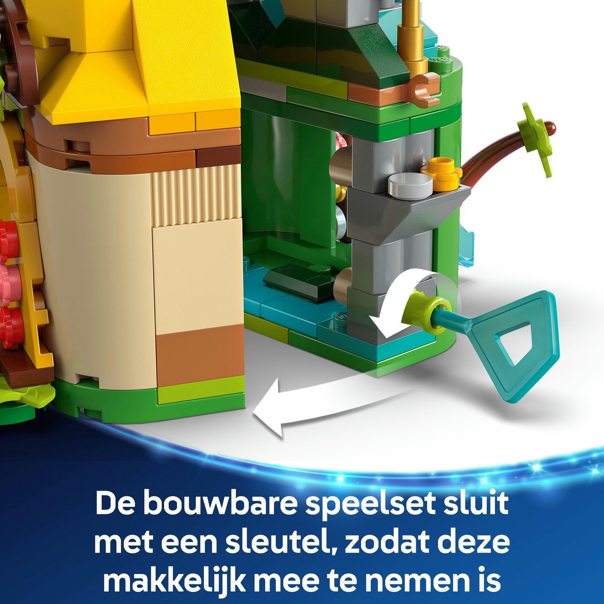 LEGO Disney Vaiana's speeleiland: dubbelzijdig micromodel met 3 figuren thumbnail 2