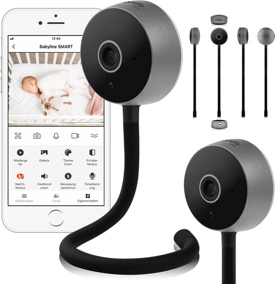Lionelo Babylline SMART Babyfoon met Camera en APP-bediening - Lionelo - €48,79