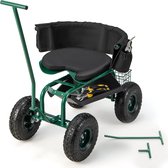 Kruiwagen Groen Kunststof TK-100 liter | Bouwmaterialen B.V