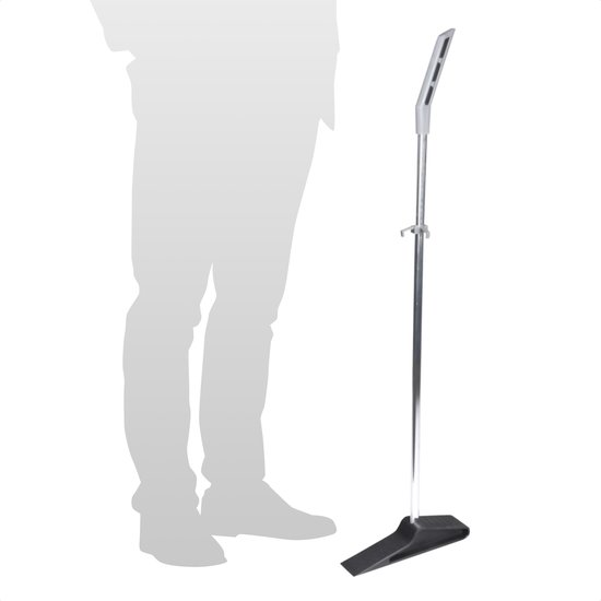 Deurstopper met Steel - Ergonomische Deurstoppper voor Binnen - Deurwig met Steel