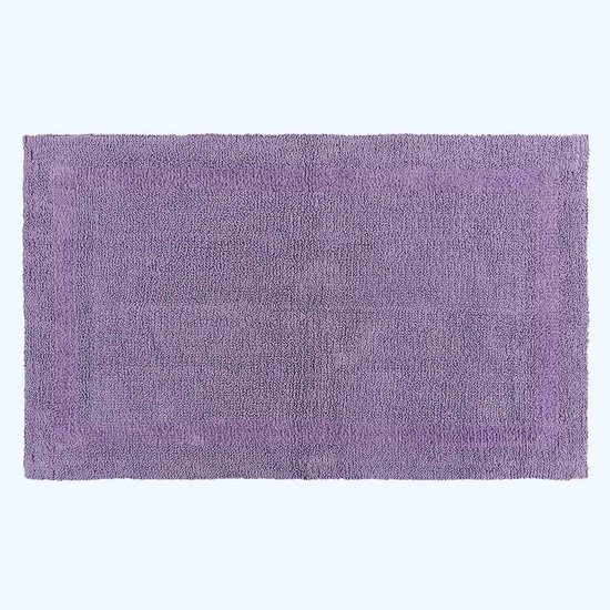 Homescapes badmat lila 50x80 cm van 100% katoen