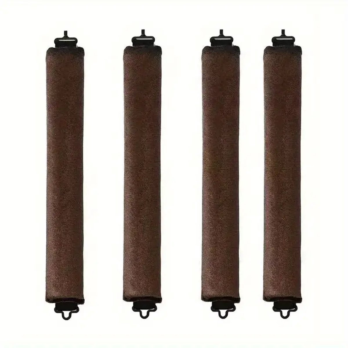 FA-VE Haarrollers - Set van 4 - Heatless Curls - Haar Rollers - Bruin