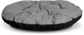 Bol.com Tuinstoelkussen - ooievaarsnestschommel - waterdicht zitkussen 110 cm - grijs - hangstoelkussen aanbieding