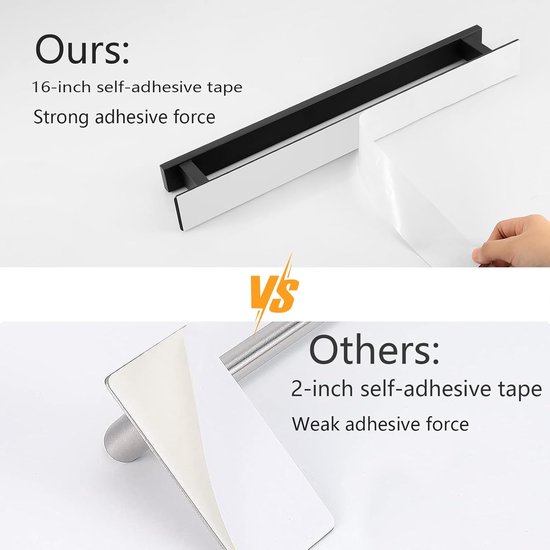Montagevrije Wanddecoratie Vacentures De Strip [zwart] Schroefbare Klemlijst Voor Magnetische Kaarten 59 Cm Wereldkaart Ophangen