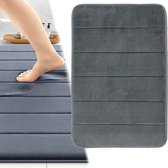 GLODI GOODS® Absorberende Badmat Antislip 40x60 cm - douchemat – memory foam antislipmat – ANTRACIET