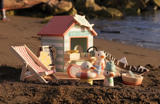 Tender Leaf Preschool Sandy's strandcabine met accessoires van tender leaf — afbeelding 3