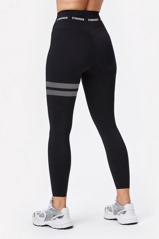 Stronger - Sharp HW - Sport Tights - Dames - Zwart - Maat XS van Merkloos — afbeelding 2
