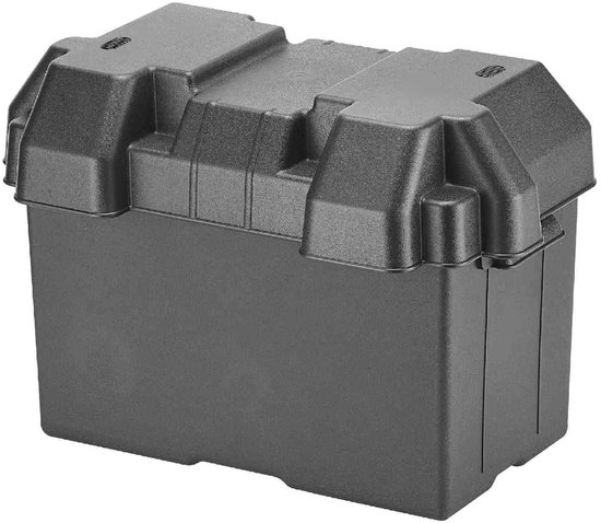 Accubak - Accudoos - 390x185x210mm - Kunststof - Zwart