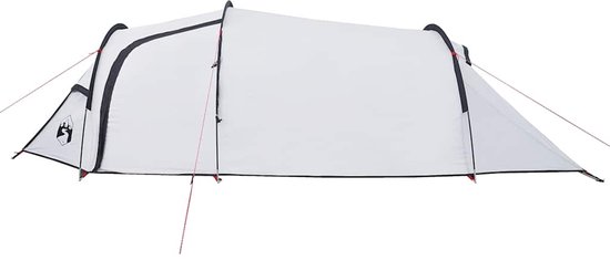 vidaXL Tunneltent - 2-persoons - Waterdicht - Wit Kampeerten - Tunneltent - Tweepersoons Tent - Campinguitrusting - Waterproof Tent van Vidaxl — afbeelding 3