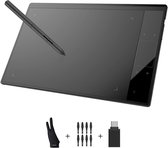 Digitaal Notitieblok - 10 x 6 inch - Grafische Tablet Met Tekenpen - Herbruikbare Notitieblok – Ewriter - Paper Tablet – Digitaal Tekenblok – Kladblok – Kantoorbenodigdheden - Zwart