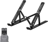 Laptop Standaard - Verstelbaar Laptop Houder - Universeel 10-18 inch - Ergonomisch Laptopsteun - 10 Niveaus - Rheme