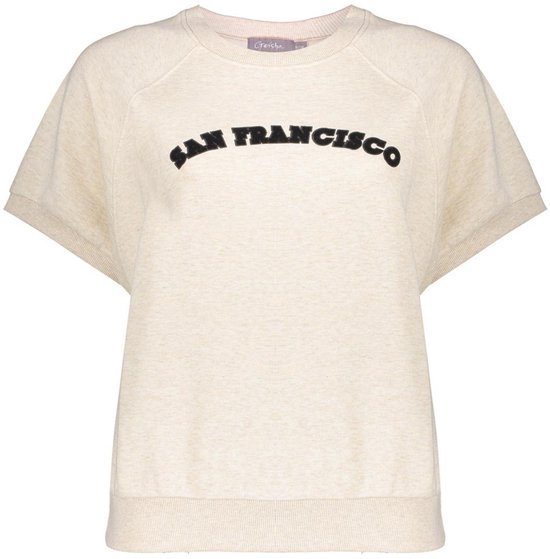 Pull Geisha San Francisco 52085 21 Sable/noir Femme Taille - S