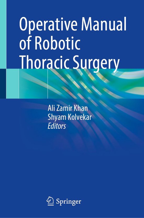 Operative Manual of Robotic Thoracic Surgery - cover