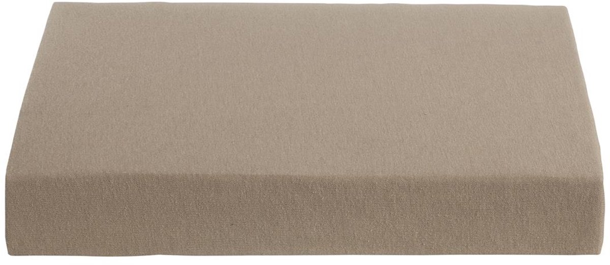Ambiante - Jersey - Boxspring Hoeslaken - 180x200 cm - Taupe