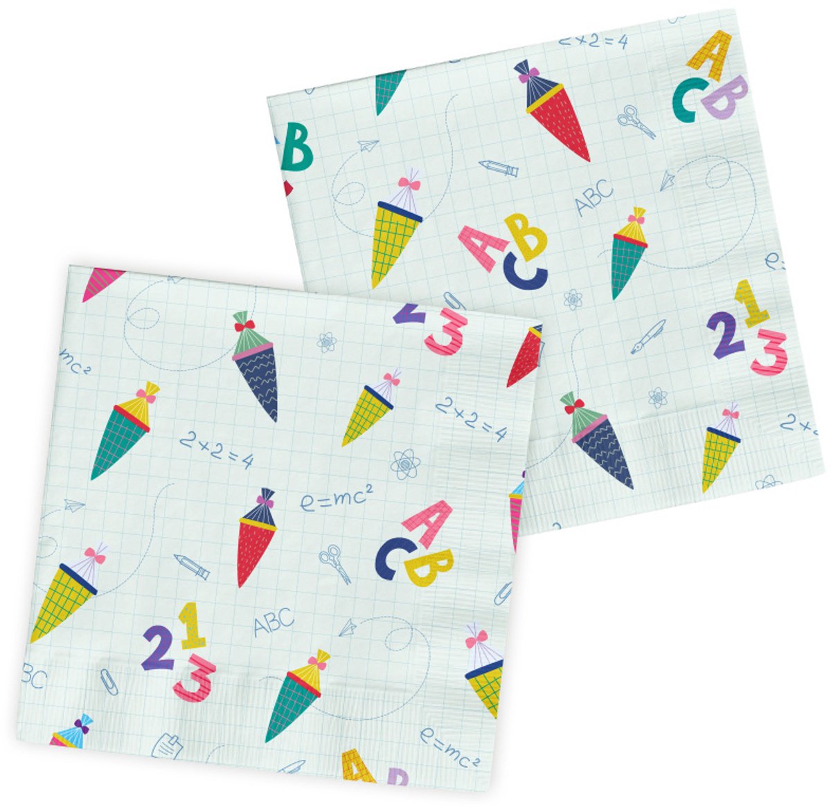Servetten Schulanfang 33x33cm - 20 stuks