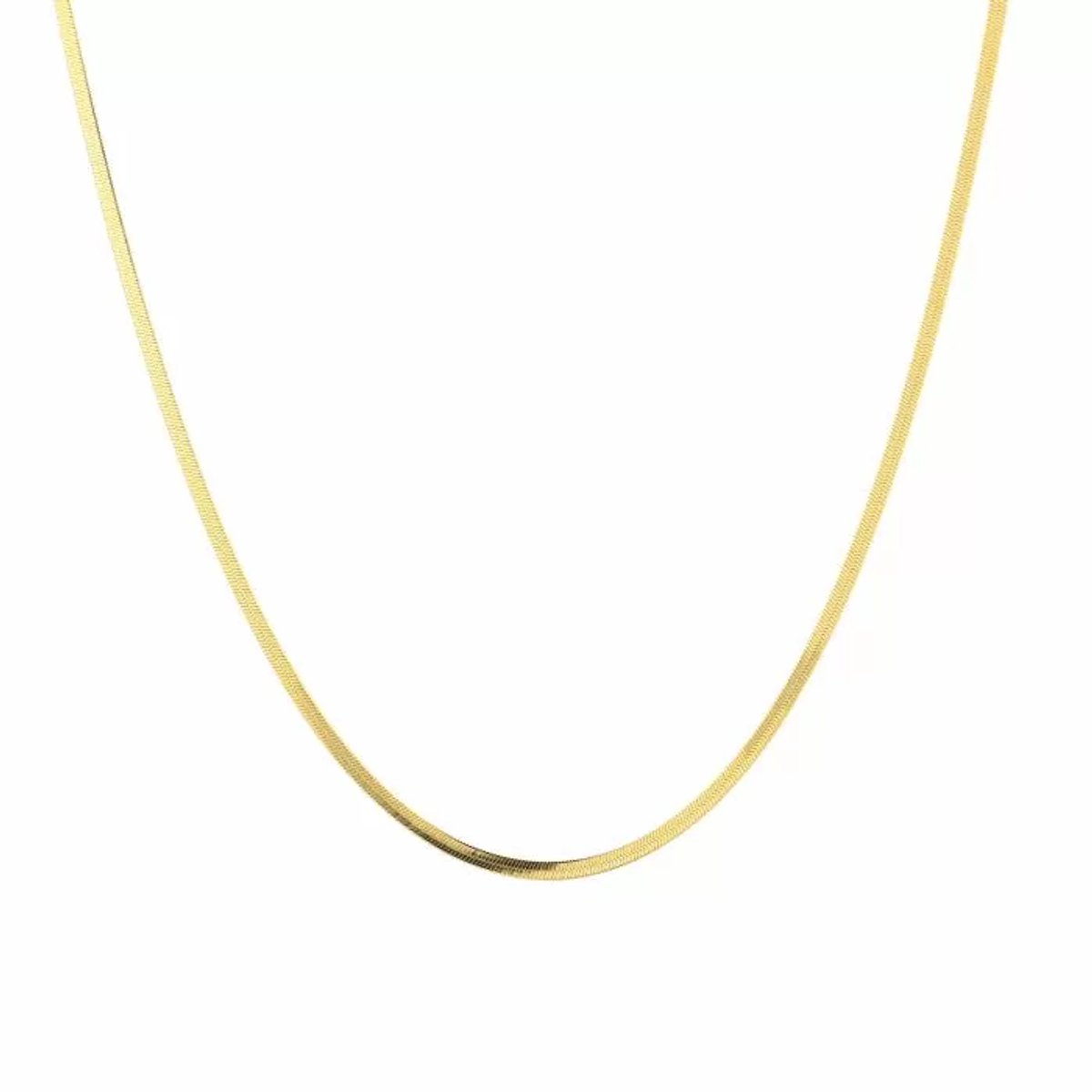 Ketting Stainless Steel - Goud - Snake