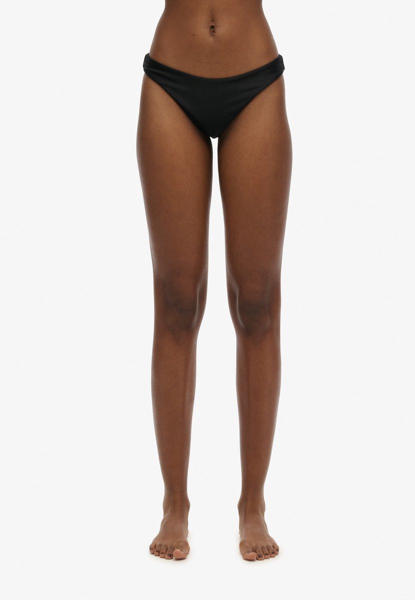 Superdry Braziliaans bikinibroekje met logo Dames Badpakken Zwart