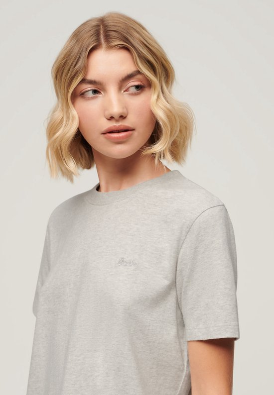 Foto: Superdry vintage logo emb t shirt grijs s vrouw