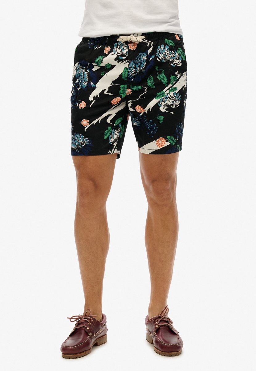 Superdry Bermudashort Heren Korte broeken Zwart