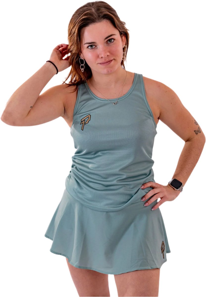 Proma Sports - Sport Top - Moss Green (Women) - L/XL - Padel - Tennis - Hockey - Fitness
