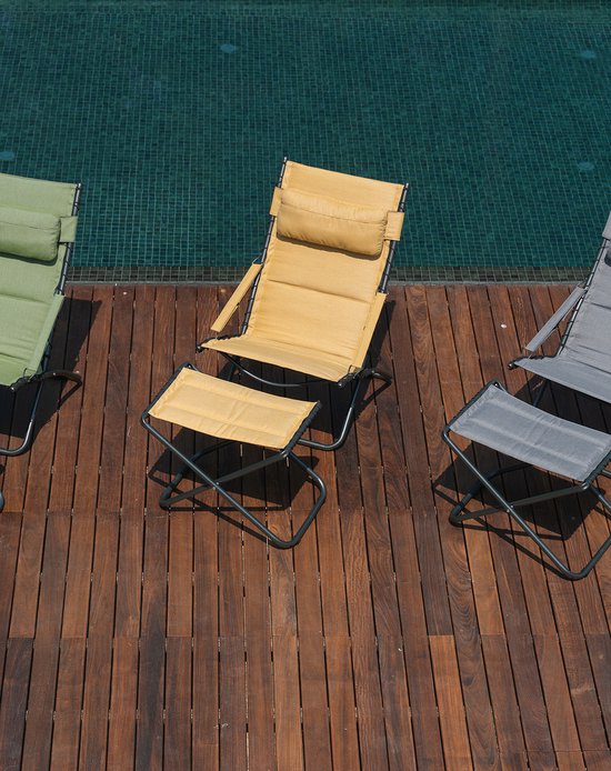 Crespo - Loungestoel - AP/262 - Tex-Comfort - Geel van Crespo — afbeelding 2