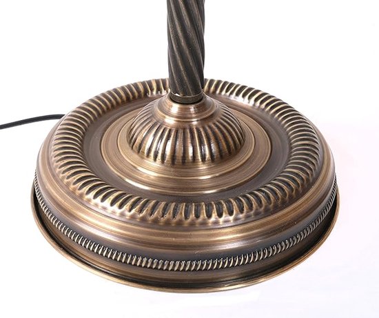 Lampadaire - lampadaire - blanc - 3 sphères - verre - mosaïque - lampe turque - lampe orientale