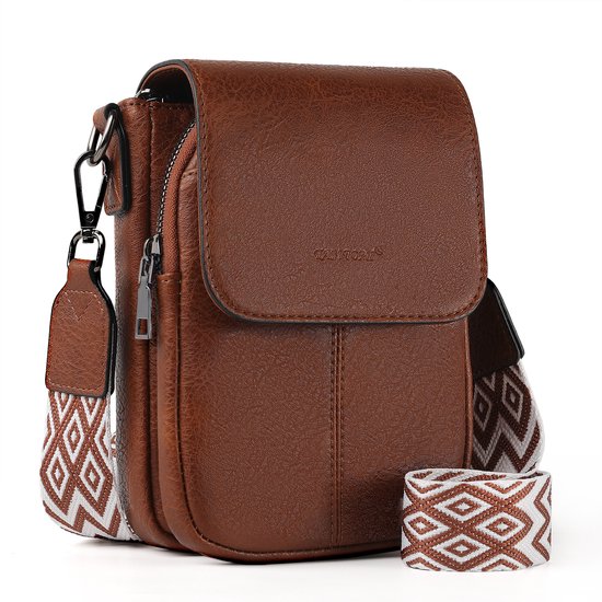 Bruine Dames crossbody tassen kopen? ✔️ Tot 70% korting