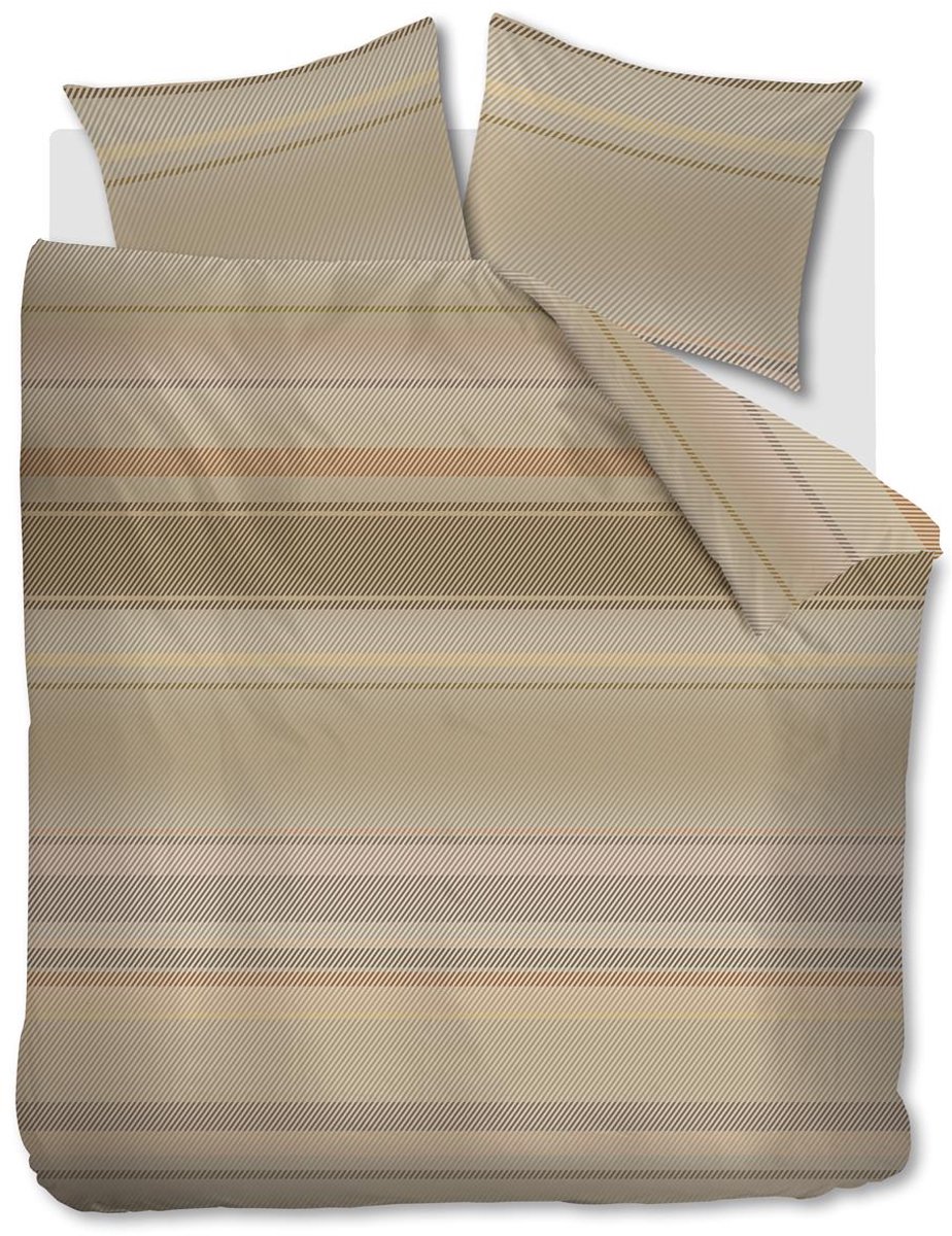 Kardol Beaming dekbedovertrek - Lits-Jumeaux XL - 260x200/220 - Naturel