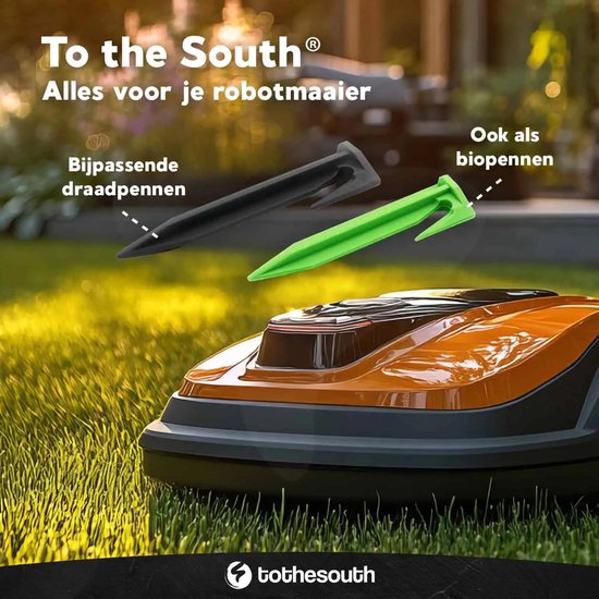 To the South® 2.7mm Universeel Perimeterdraad / Begrenzingsdraad geschikt voor alle Robotmaaiers - 100 meter van To the South — afbeelding 5