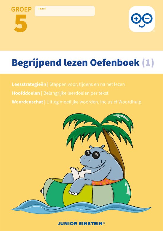 Begrijpend lezen 1 Oefenboek - cover