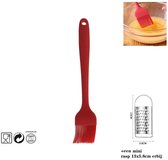Pinceau long en Siliconen - 26 CM - résistant à la chaleur - Pinceau à pâtisserie - Pinceau à huile 26 cm