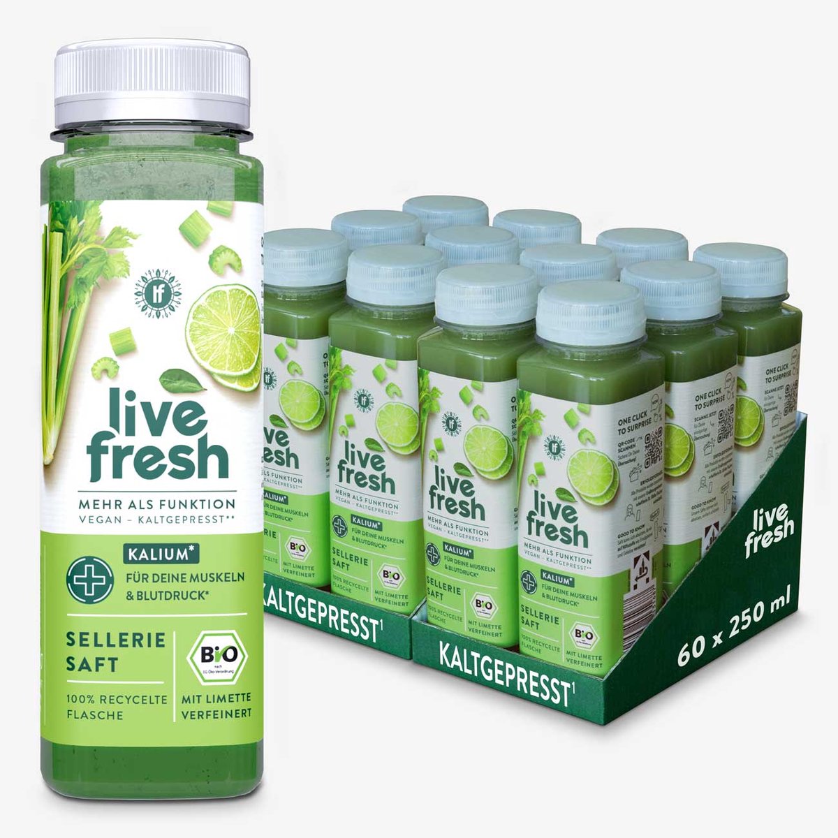 LiveFresh BIO Sellerie Kur – 2 oder 4 Wochen