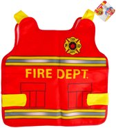 Brandweermanvest Verkleedhesje