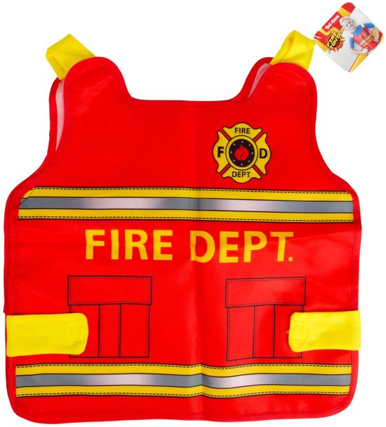 Brandweermanvest Verkleedhesje
