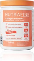 Nutrafine Collageen Poeder – Klinisch Bewezen- Hydrolyzed Bovine Collageen Peptides – Peptiden Type 1 en 3 - 100% Natuurlijk – 300 gram
