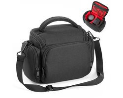 YONO Cameratas Spiegelreflexcamera - Camera Tas Systeemcamera - Fototas - Schoudertas geschikt voor Nikon - Canon - Sony - L