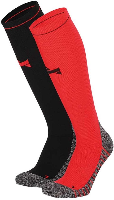 Xtreme Sockswear Compressie Sokken Hardlopen - 2 paar Hardloopsokken - Multi Red - Compressiesokken - Maat 39/42