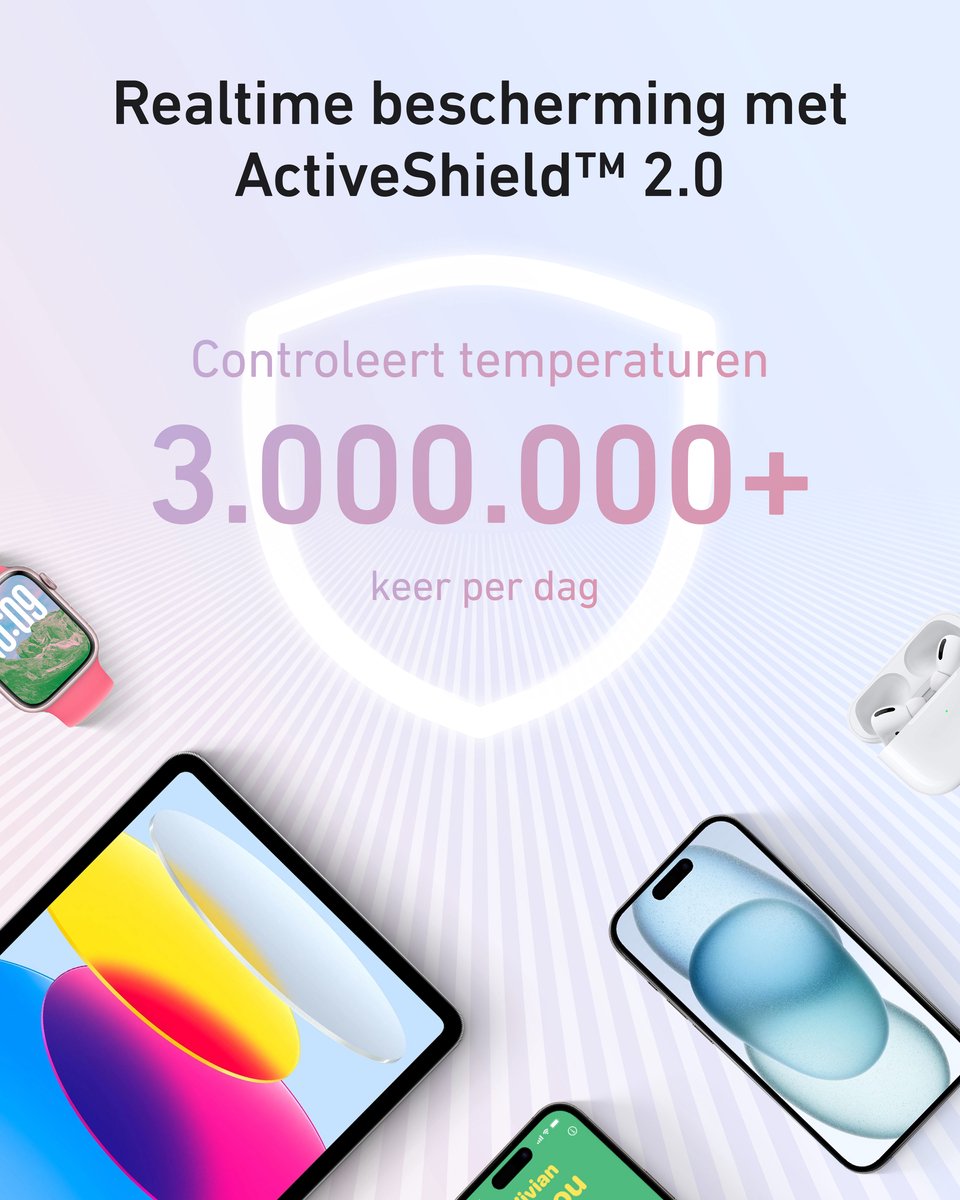 Afbeelding 3 van Anker Zolo Powerbank (20.000mAh - 30W - Geïntegreerde USB-C Kabel) - 1x USB-C & 1x USB-A Poort - Zwart - Compact & Draagbaar Ontwerp