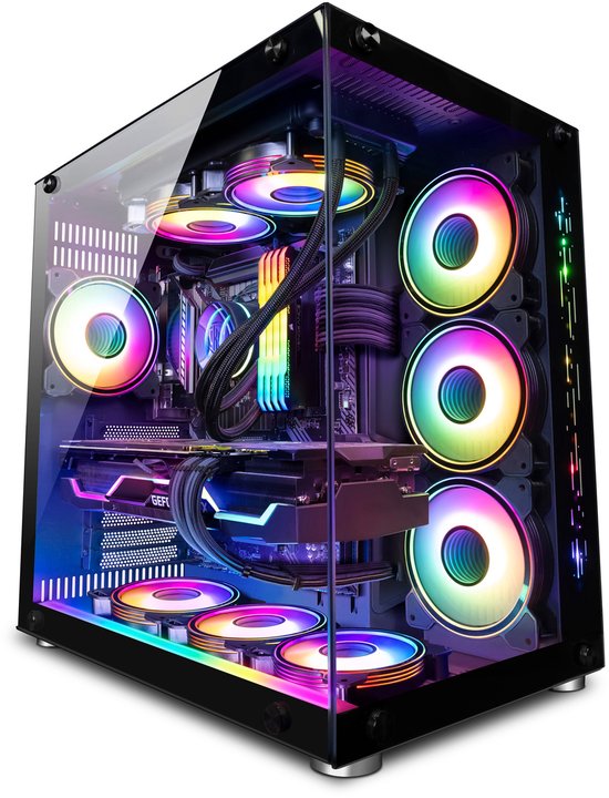Vibox Pc Gamer Complet - I7 12700kf 5,0 Ghz - Rtx 5070 12 Go - 32 Go Ram - 1 To - Windows 11 - Wifi à Prix