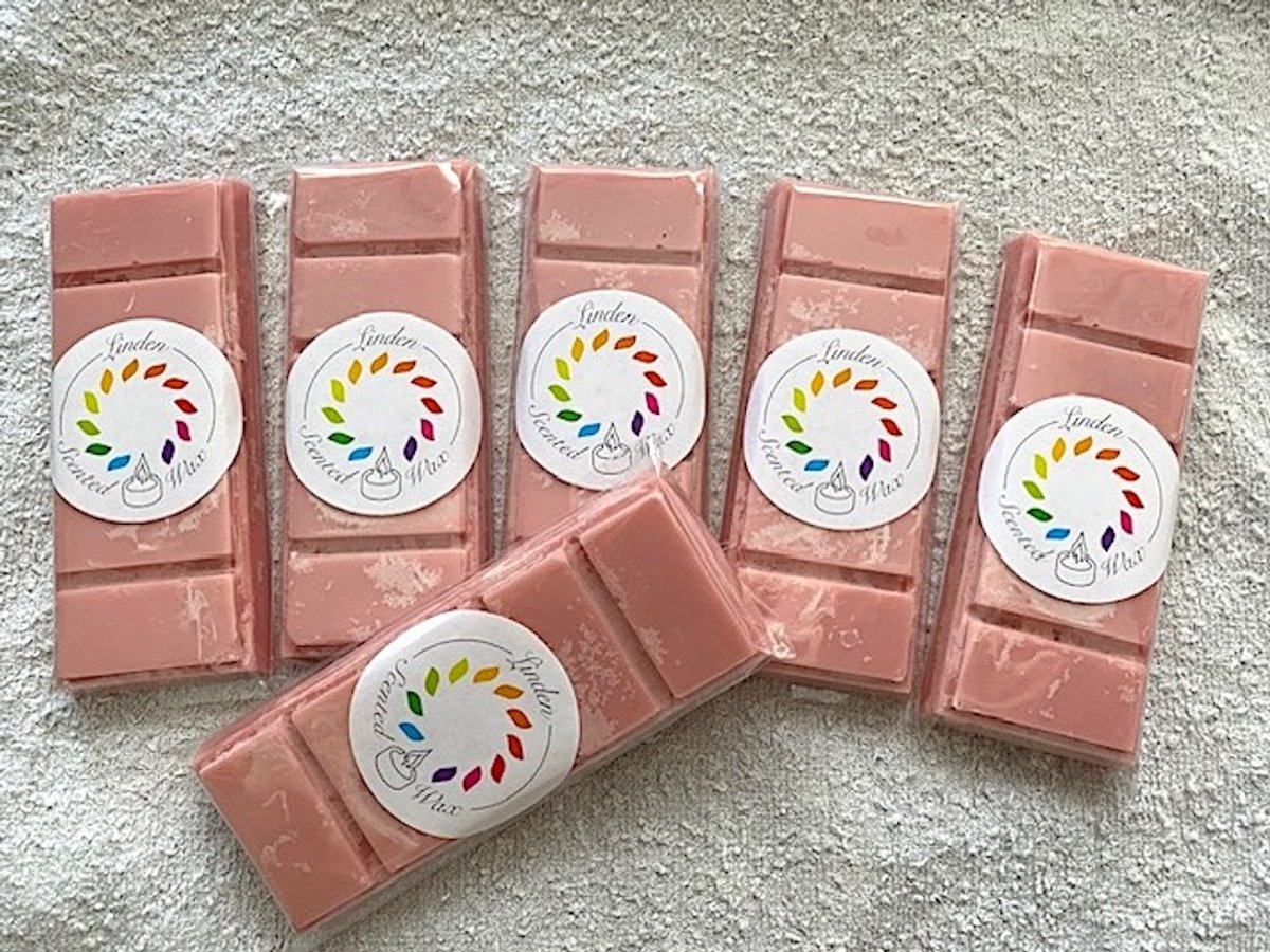 Waxmelts SCANDAL waxmelt parfum geur - Linden - handgemaakt - 100% sojawax - aromatic - vo