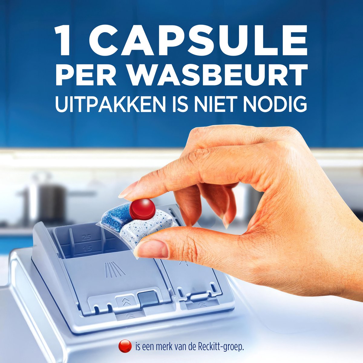 Finish Quantum All in One regular vaatwastabletten - 140 capsules — afbeelding 4