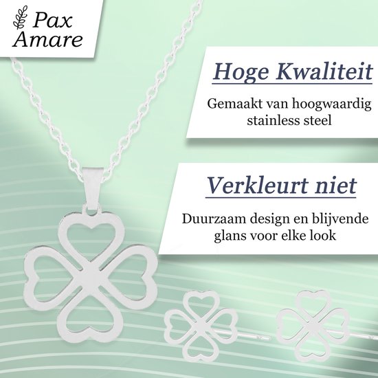 4 stuks vriendschapskettingen, klaverketting met vier