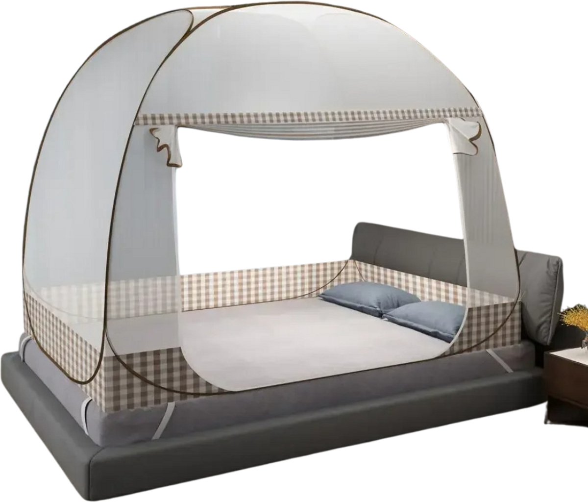 Stemily Klamboe - Tent - 2 Persoons - 2 Deuren - Opvouwbaar - Draagbaar - Valbestendig - Polyester - 180 x 195 x 150cm