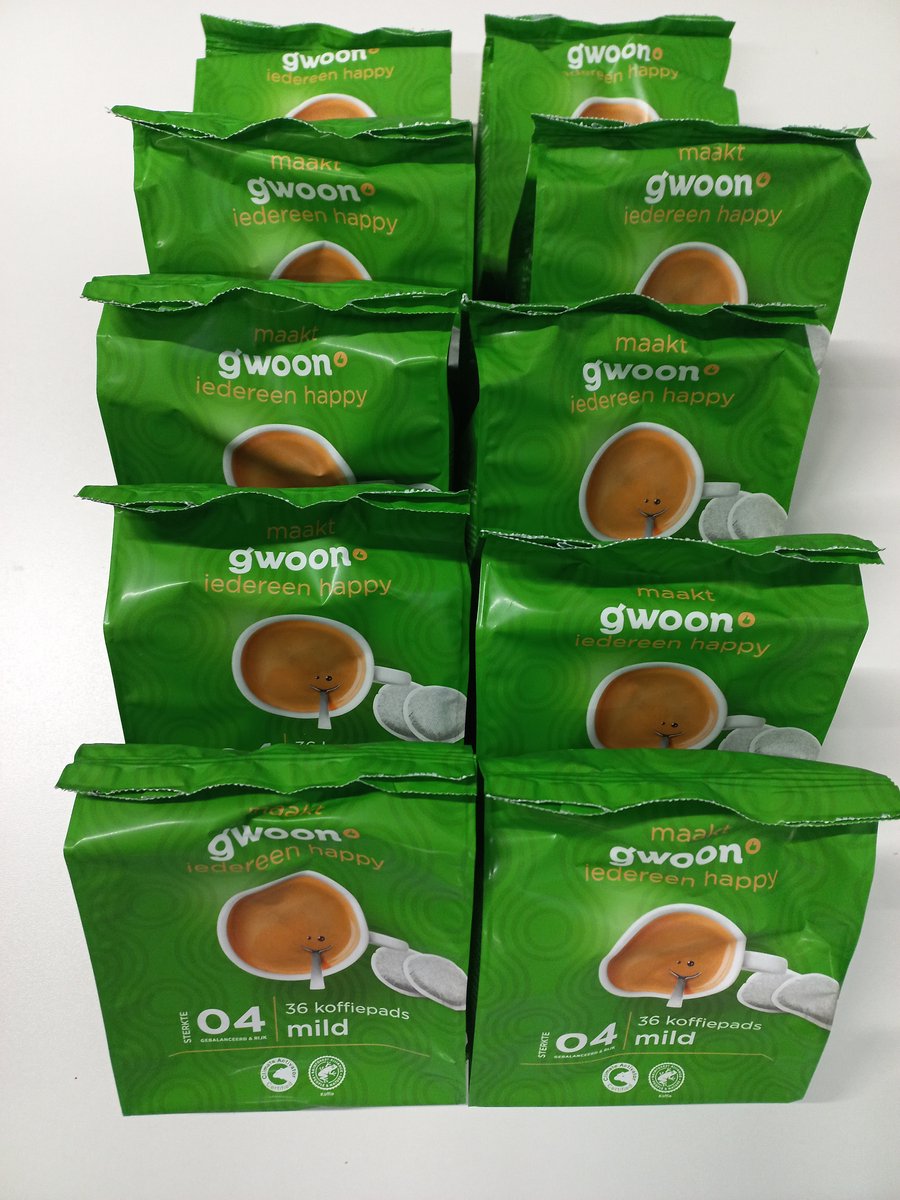 koffiepads Mild gwoon - geschikt voor senseo® - multipak 10 x 36 stuks