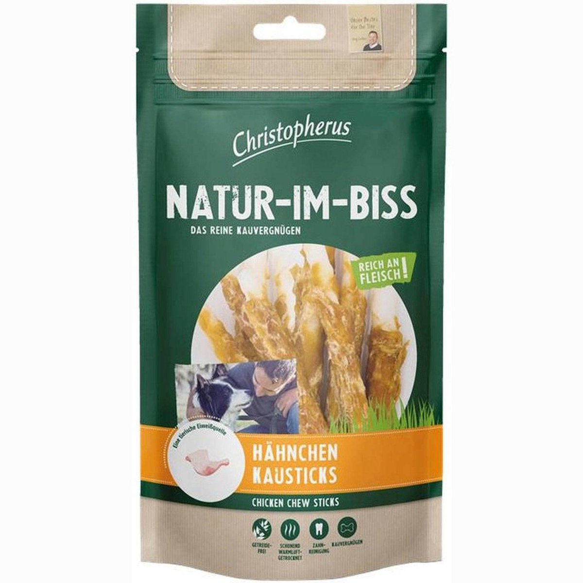Allco Christopherus Snack Kip Kauwsticks 12x70g - Kip