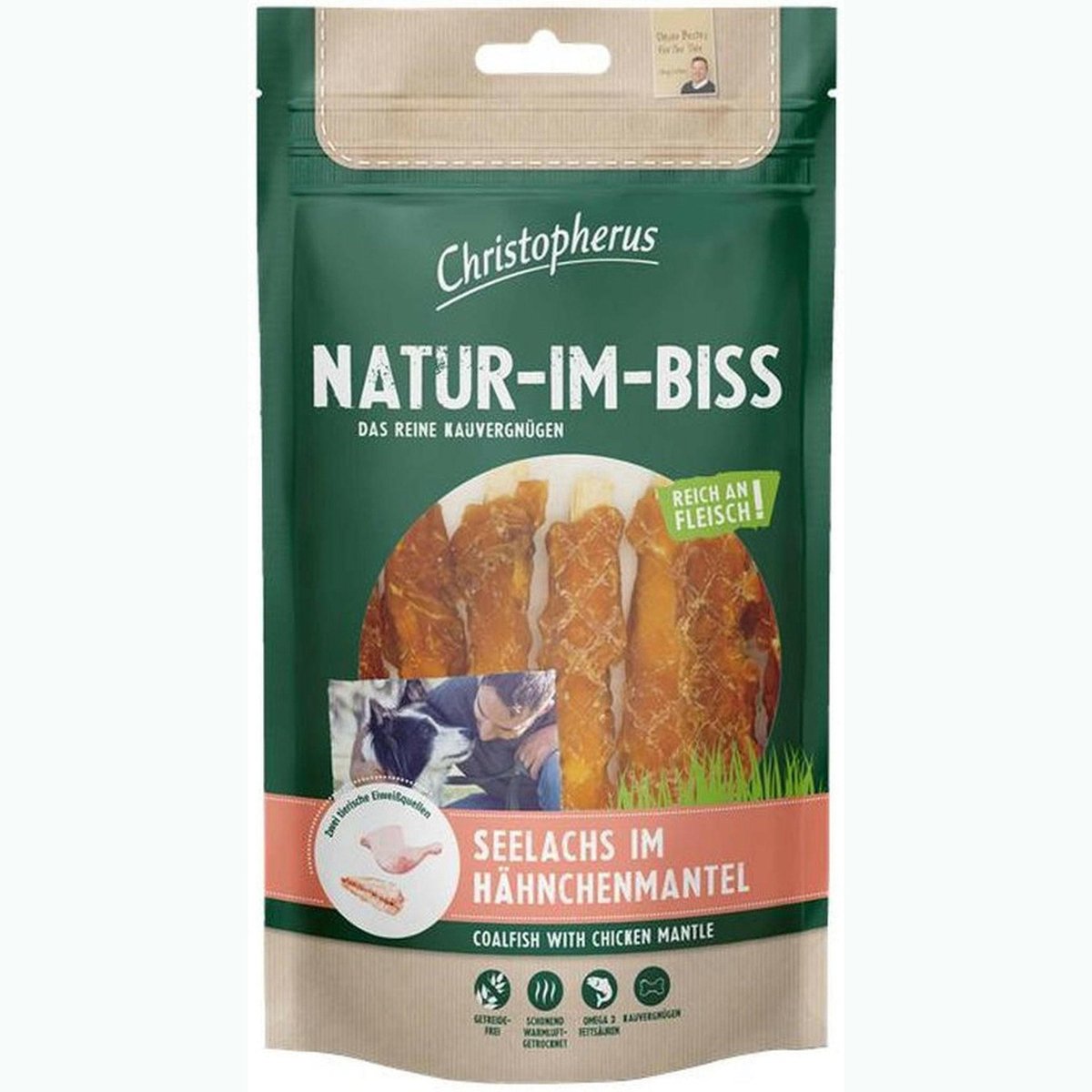 Allco Christopherus Snack Koolvis in kipcoating 12x70g - Koolvis & Kip