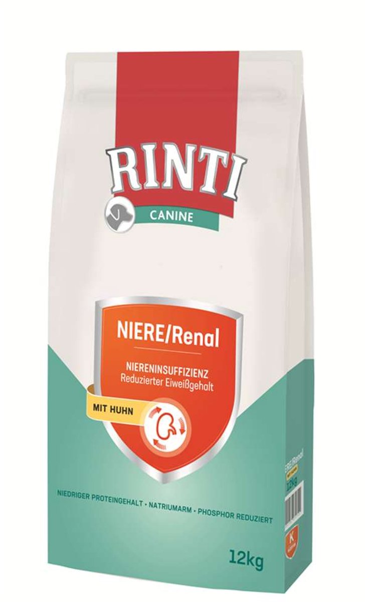 RINTI Rinti - Nier/Renaal voor honden - 12kg