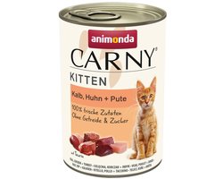 Carny Kitten 12x400g - kalfsvlees, kip & kalkoen